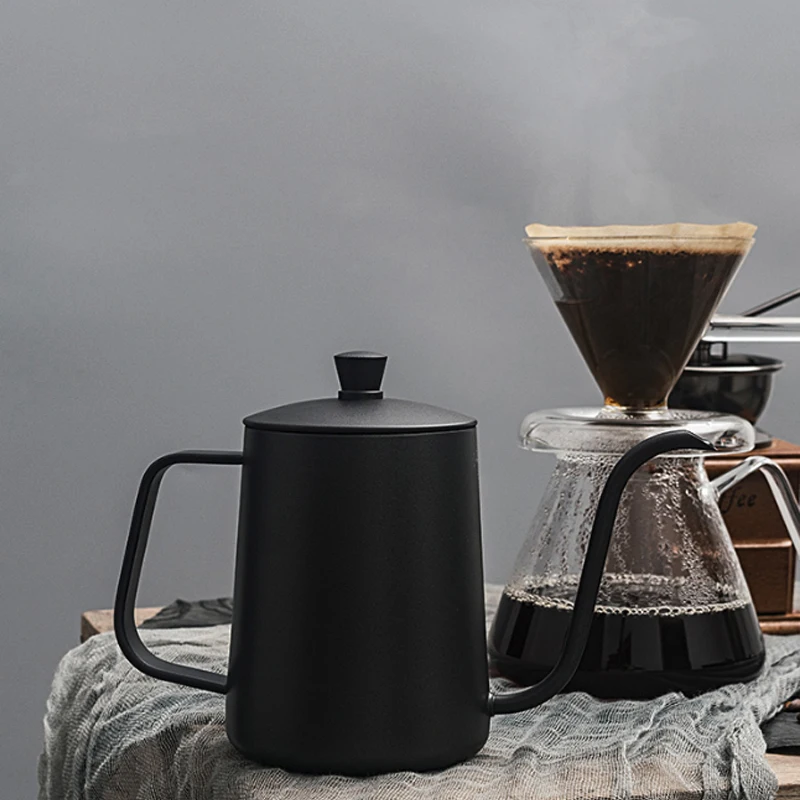 

Heat-resistant hand coffee set with V60 Retro coffee sharing pot High borosilicate glass Drip Kettle Coffee Maker