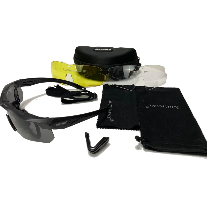 Goggles Tactical Military Men's Shooting Glasses Fishing Riding Uv Protection Windproof Safety Protection Sunglasses safety goggles polarized sports glasses tactical goggles uv protection glasses shooting glasses polarized goggles