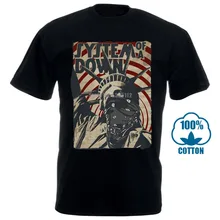 Мужская футболка Liberty Bandit system Of A Down забавная футболка Новинка Женская футболка