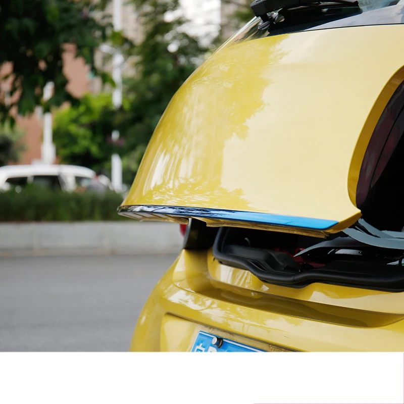 Lsrtw2017 накладка на заднюю дверь из нержавеющей стали для smart forfour 2014 2015 2016 2017 2018 2019