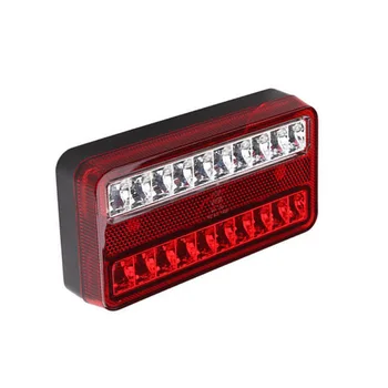 

2pcs 12V Car Tail Light Brake Light Reversing Indicator Light Turn Signal Lamp 14.6*8*3.3cm Car LED Tail Lamps