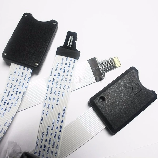 100 шт./лот, 25 см, 48 см, 62 см, TF для micro SD карты, гибкий кабель-удлинитель, адаптер для автомобиля, gps, мобильного телефона