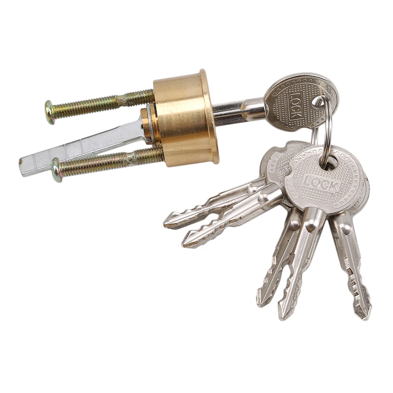 Exterior Iron Door Locks Security Anti-theft Lock Multiple Insurance Lock Wood Gate Lock For Furniture Hardware