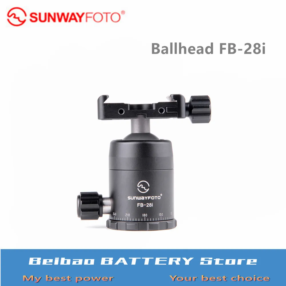 

SUNWAYFOTO Ballhead FB-28i Tripod Mini Ball Head for DSLR Camera Tripode Ballhead Professional Aluminum Monopod Panoramic