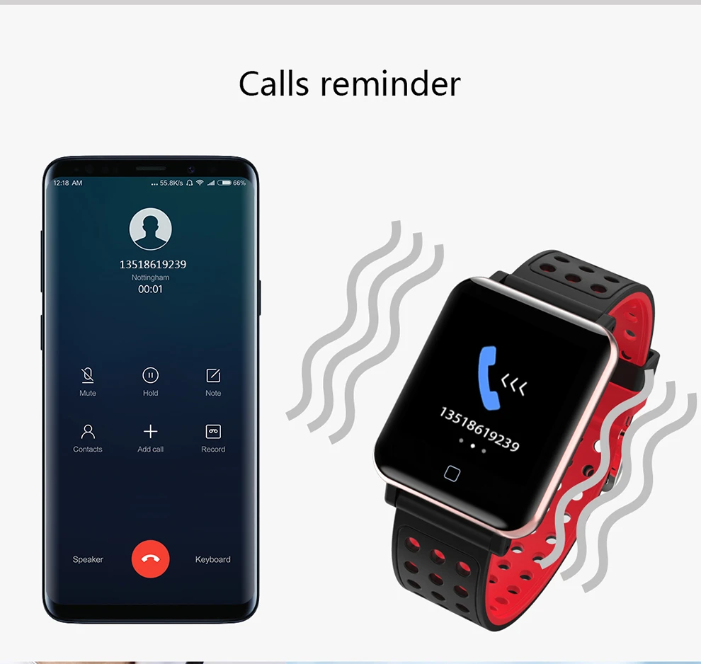 2021 New Blood Pressure Smart Watch Men Heart Rate Sports Watch Pulse Meter Swimming Bracelet Waterproof Bluetooth Clock for Wom