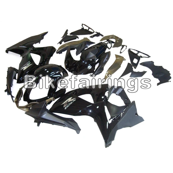 Черные корпуса для Suzuki GSXR1000 GSX-R1000 2009 2010 2011 2012 2013 K9 капота в виде ракушки Пластик Обтекатели Кузов комплект - Цвет: As Picture Shown