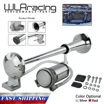 

17" 150DB Loud Car Air Horn Single Pipe 12V 180 Hertz Single Whistle Trumpet Compressor Cars Truck Train Boat Semis Motorcycle