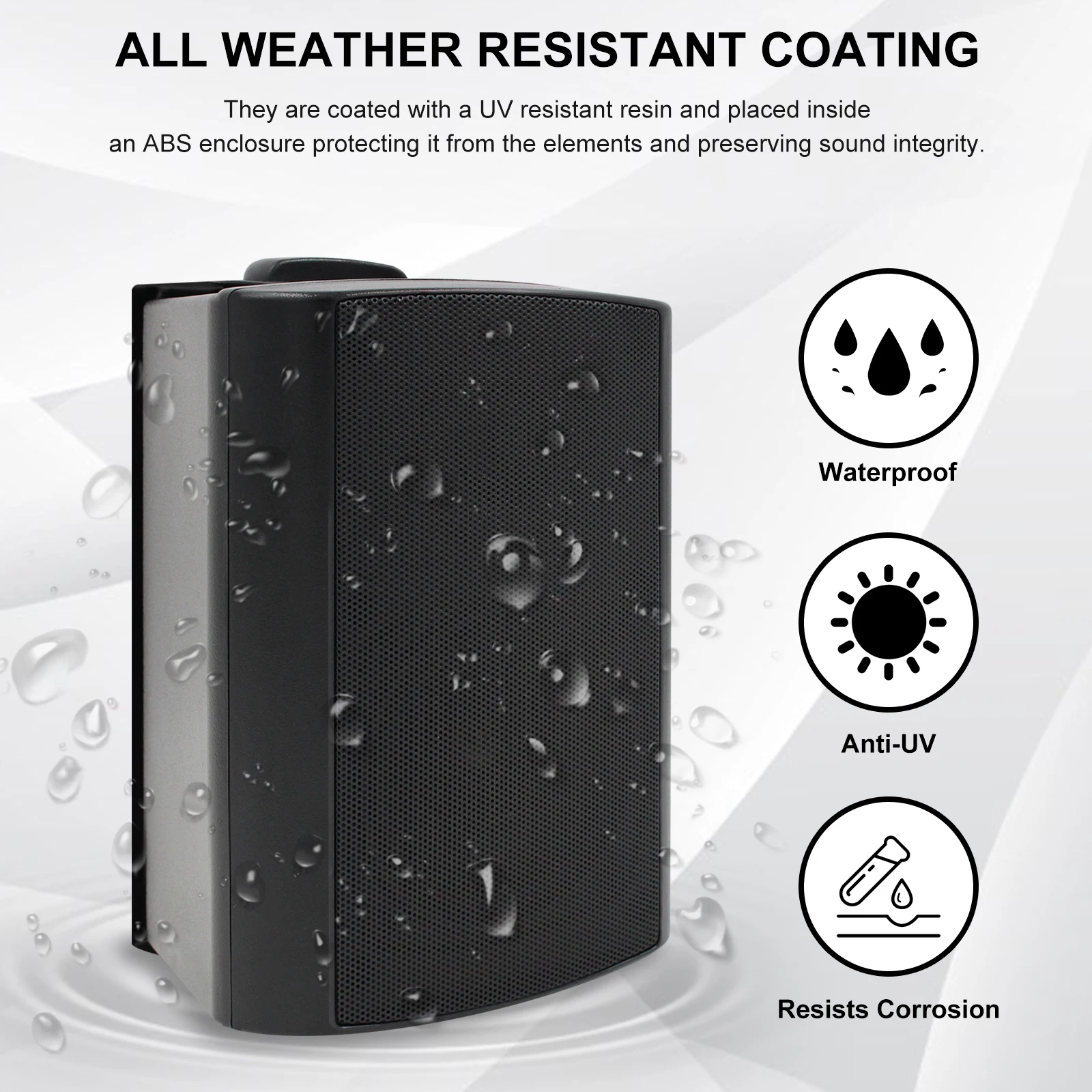Herdio Wireless Bluetooth Speaker System with Subwoofer