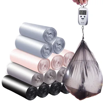 

100pcs/pack Vest Type Large Garbage Bags Tote Bag Household Garbage Storage Bag Disposable Plastic Bags