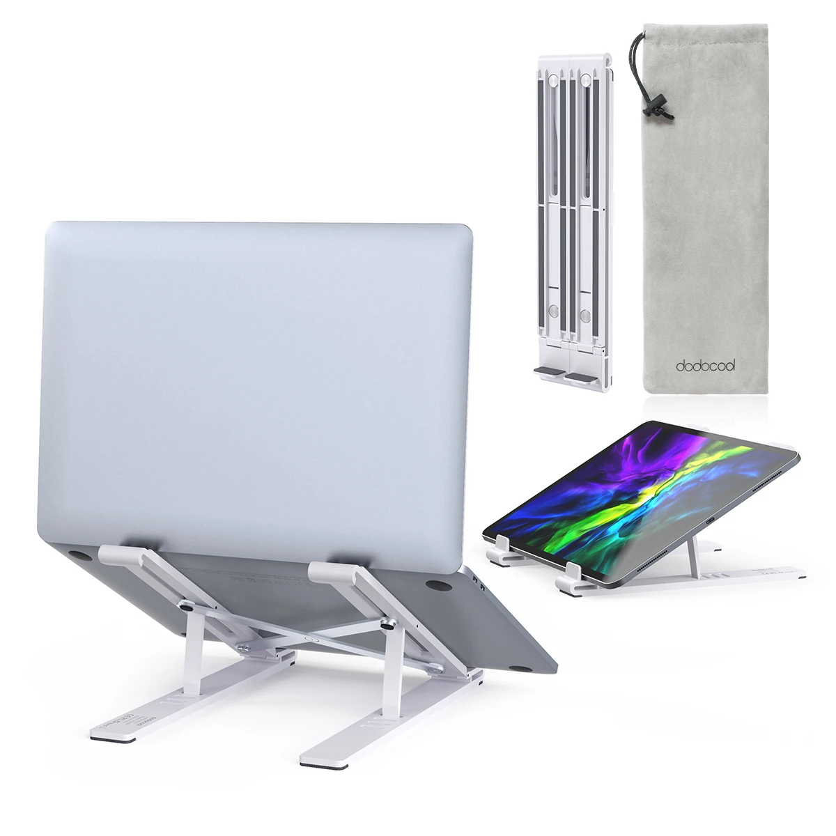 Tablet and Phone Ergonomic Adjustable Portable Stand for Laptop Laptop Stand Blue Tablet and Phone Ergonomic Adjustable Portable Stand for Laptop Laptop Stand Blue