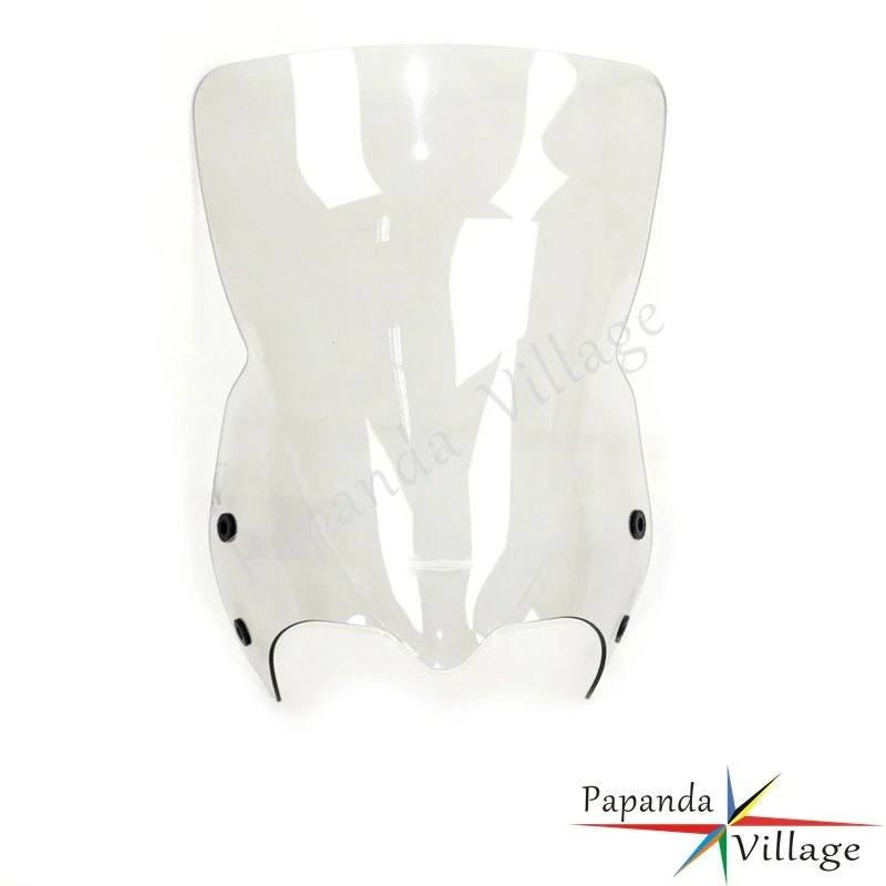 Motorcycle Clear Smoke Front Windshield Wind Screen for Suzuki