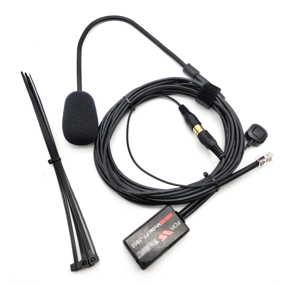 JXEJXO микрофон для режима свободные руки Yaesu FT-1802 футов-1807 искусственных футов-7800