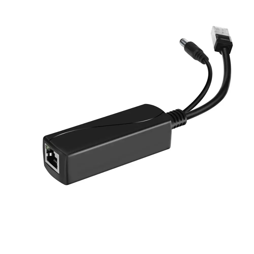 2016 hotselling product DC 48V input 12V output POE Splitter Original Active PoE Splitter Inject Cable free shipping