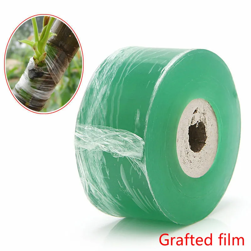 3cm nursery grafting tape stretchable self-adhesive garden tree seedling grafting tape garden tools fruit tree grafting film 8 10 12 15m 3m anti bird netting pond green net protect tree crops plant fruit garden agriculture tools