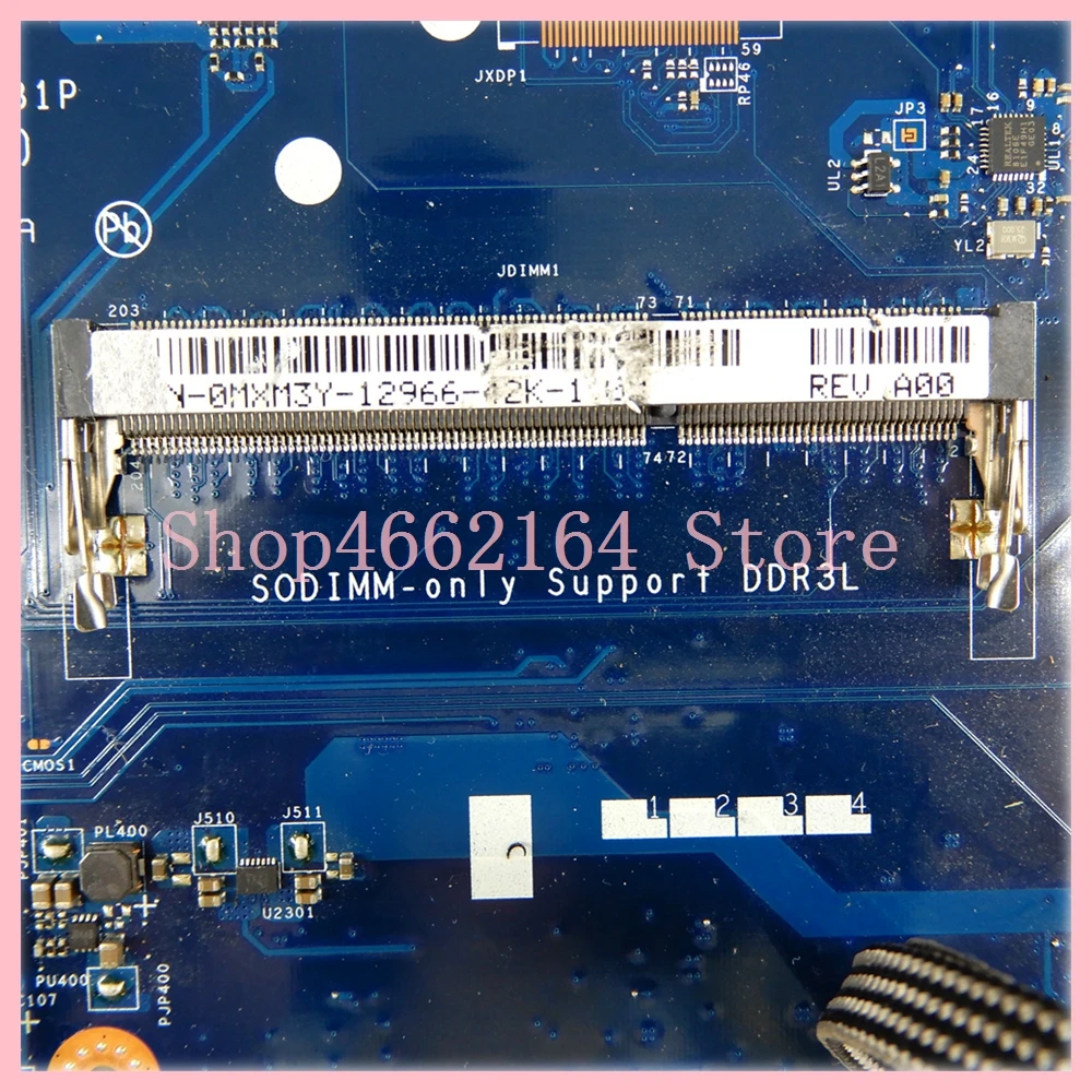 Placa base de ordenador portátil, LA-9981P CPU 216-0841027 GPU para DELL Inspiron 15R 5537 3537, completamente probada, OK