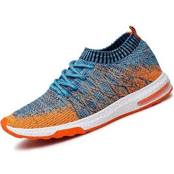 

Air Socks Shoes Man Sneakers Lace Up Summer Men Running Shoes Sports Breathable Outdoor Athletic Men Trainers Zapatillas Hombre