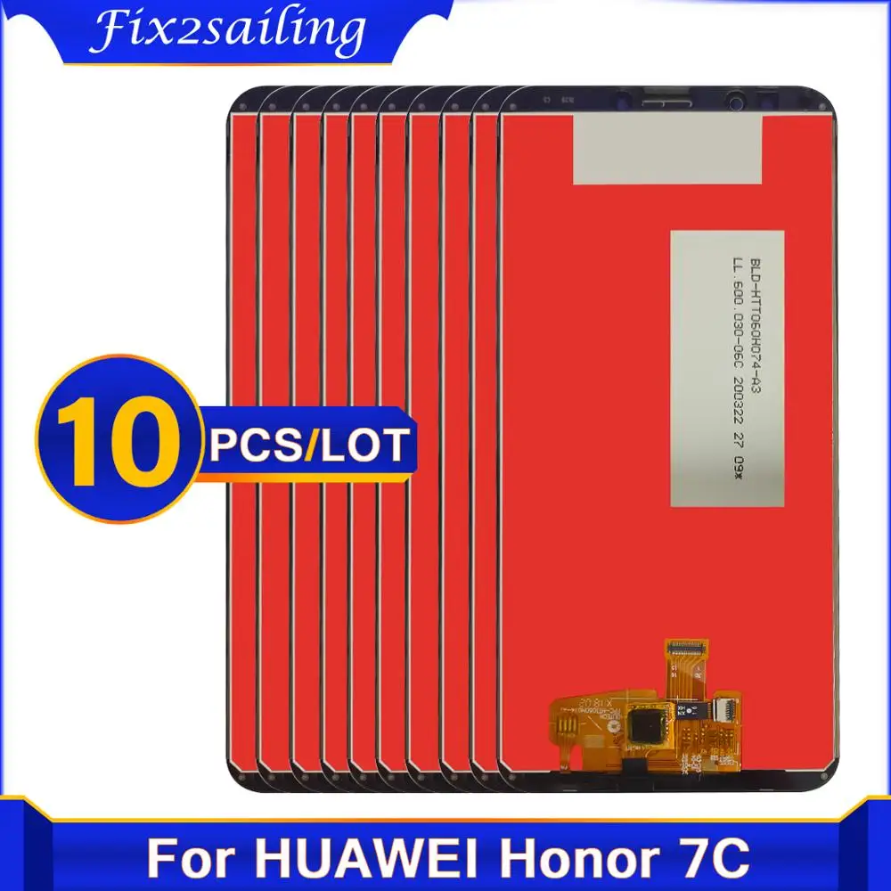 10 шт. оригинальный 5 7 &quotс ЖК дисплеем для Huawei Честь 7C AUM L41 дисплей с сенсорным