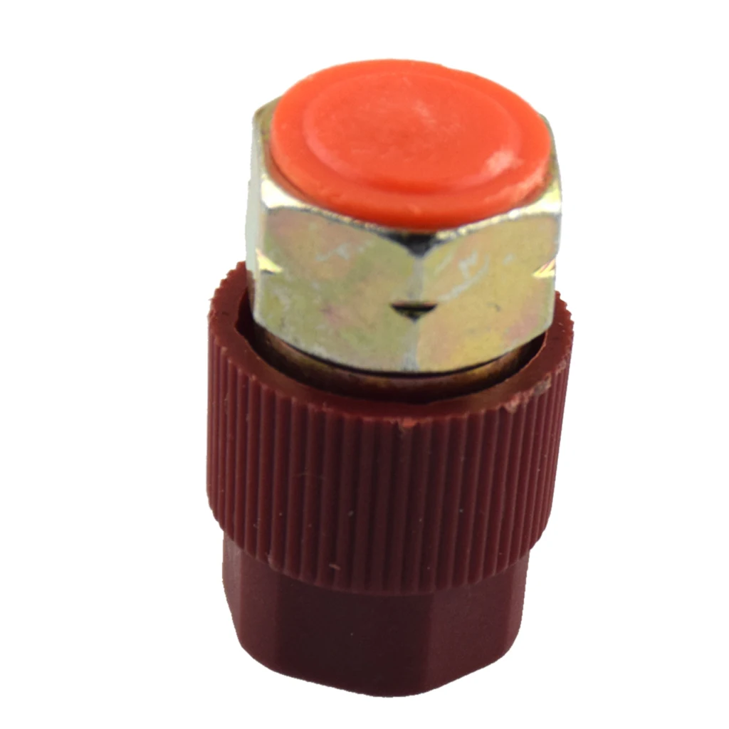 2x A/C Charging 3/8 High Side Adapter Retrofit R12 to R134a Quick Disconnect 35mm
