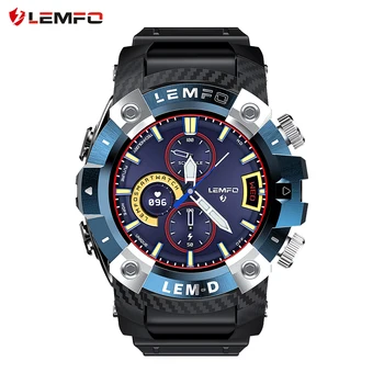 

LEMFO 2020 LEMD Smart Watch Wireless Bluetooth 5.0 Earphone 2 In 1 360*360 Full Touch HD Screen Sport Smartwatch Men For Android