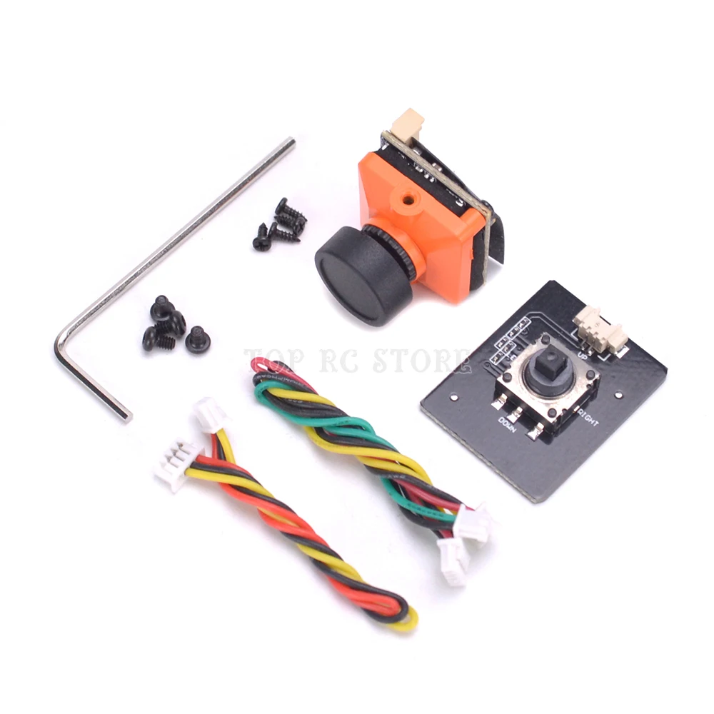 

Hot Mini FPV 1200TVL 1/3" COMS 2.1mm Lens PAL Color Video FPV Camera Super Light for FPV Mini Racing Drone Quadcopter 19mm * 19m
