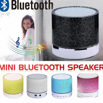 

A9 Bluetooth Speaker Mini Wireless Loudspeaker Crack LED TF USB Subwoofer Bluetooth Speakers Mp3 Stereo Audio Music Player