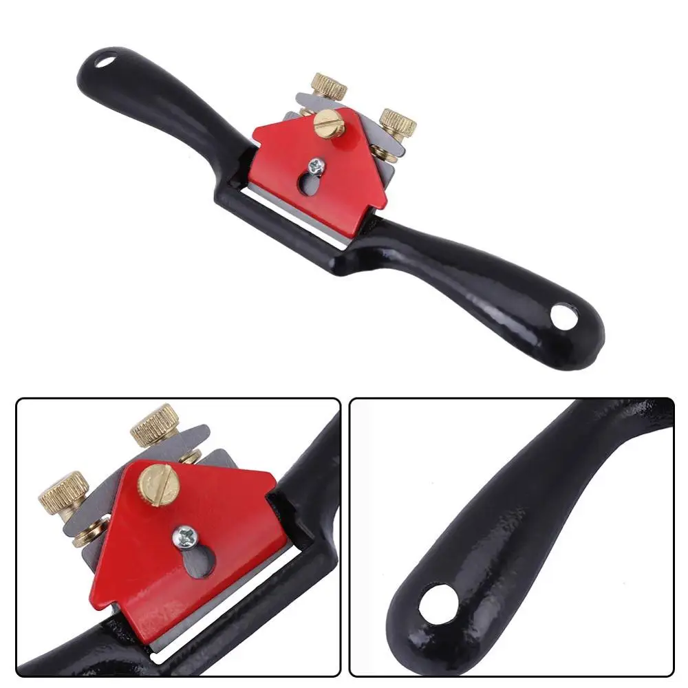 Adjustable Woodworking Hand Planer 9&quot/215mm Screw Shave Wood Cutting Edge For Carpenter Manual Tools | Инструменты