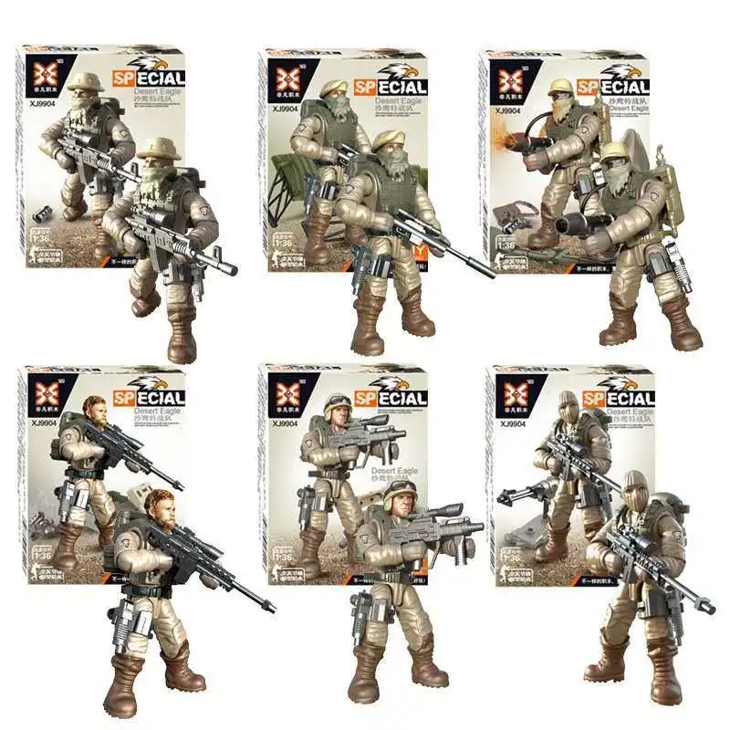 

Extraordinary Building Blocks 9904 Sha Ying Combat Team Model Ratio 1:36 All Joints-Lovely Aberdeen 6-Mixed CHILDREN'S Toy