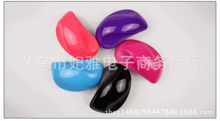 Новые продукты креативный массаж Tangle Teezer Черный и белый с узором Пластиковый TT Расческа анти-узел xi tou shu инструменты для волос