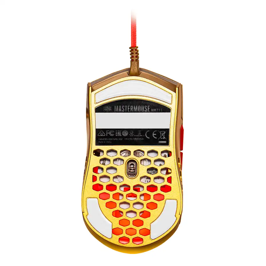 Cooler Master MM711 Golden red Ergonomic Gaming Mouse