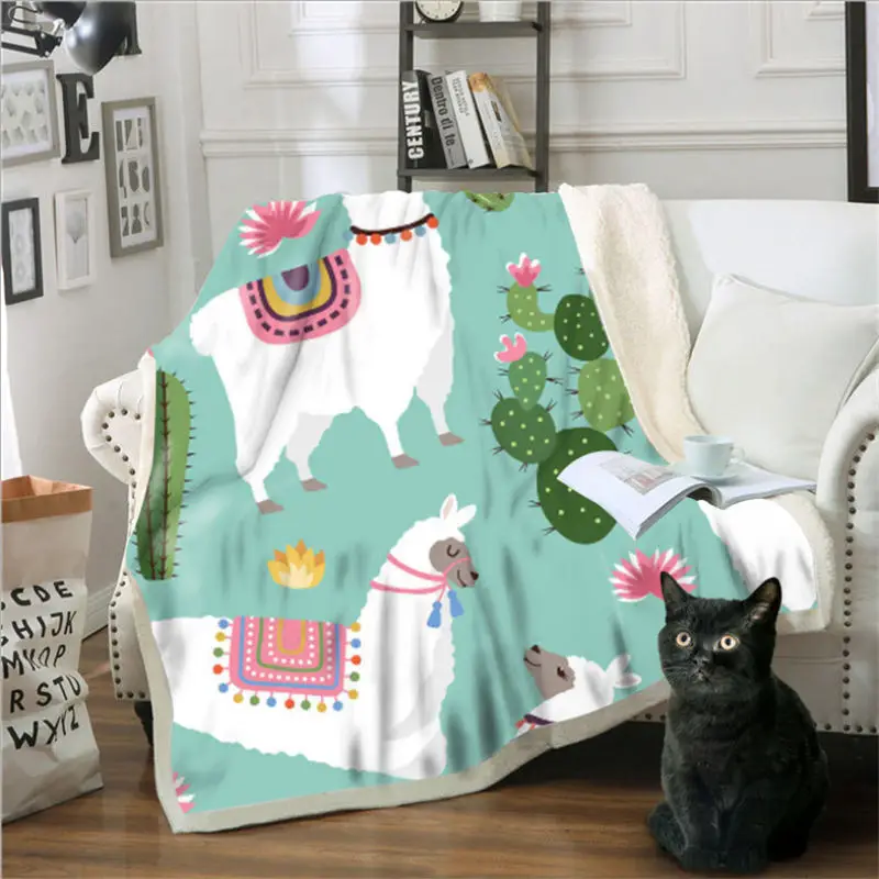 

Chunky Knit Blanket 130cmX150cm Christmas Decorations for Home American Style Flame Retardant Wearable Weighted Blanket