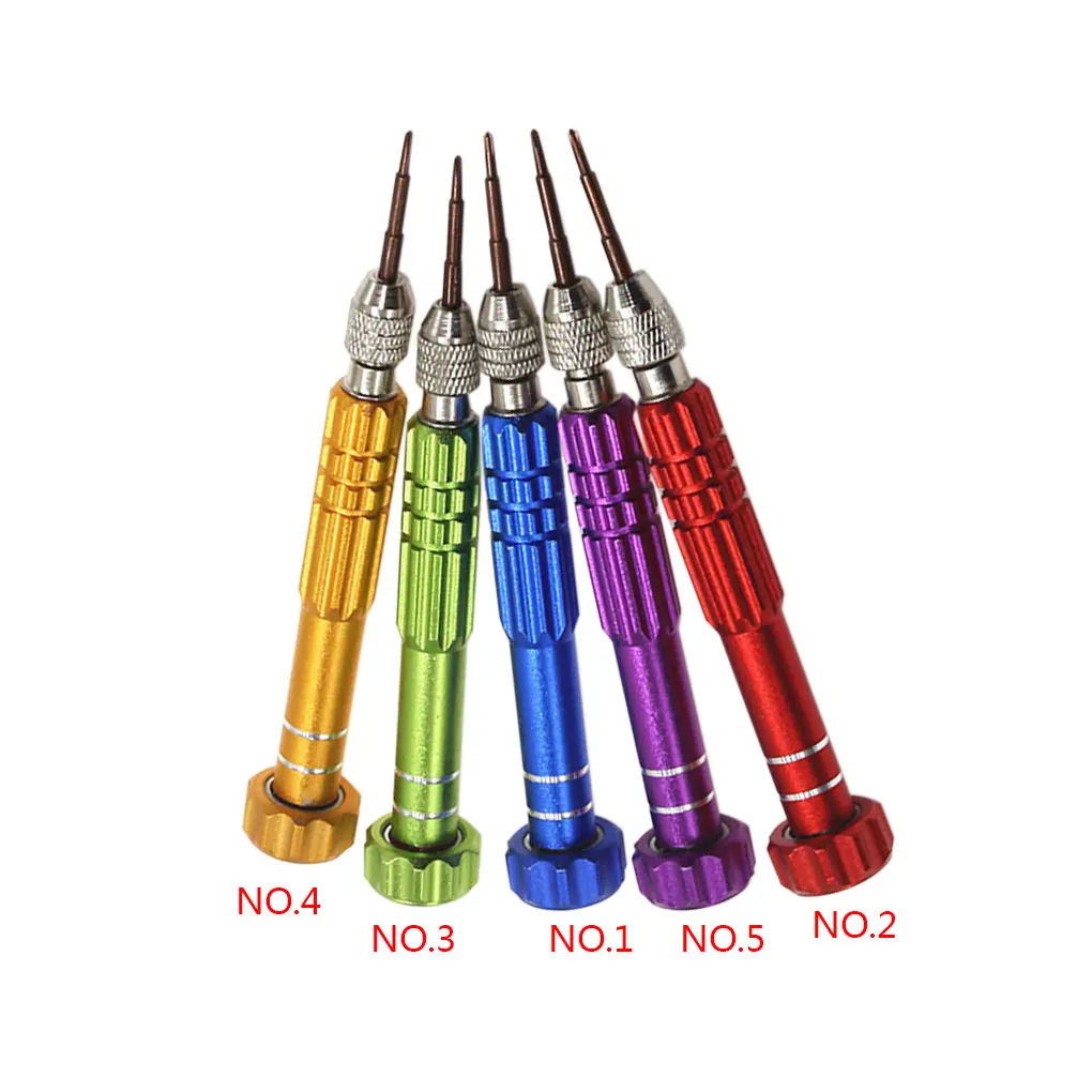 5 In 1 Obeng Set Ponsel Obeng Kit untuk iPhone untuk Xiao Mi untuk Samsung Perbaikan membuka Alat