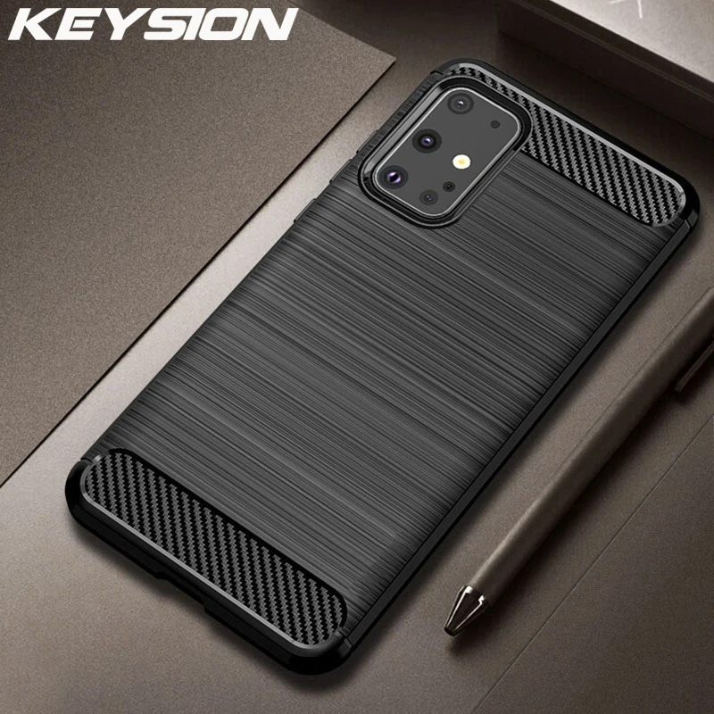 KEYSION противоударный чехол для Samsung Galaxy S20 Ultra S10 Plus S9 силиконовый телефона A51 A71 A81 A91