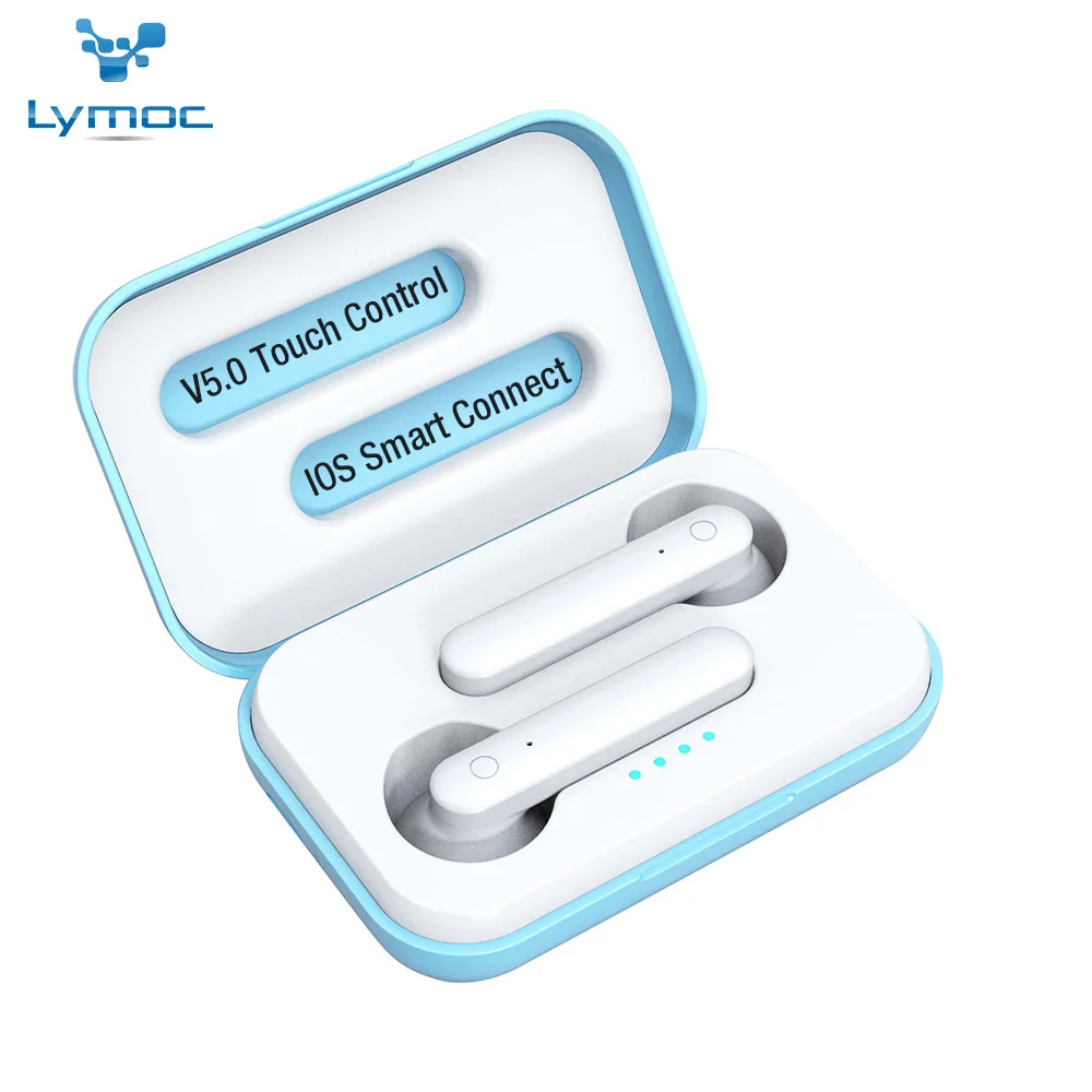 LYMOC X12 TWS беспроводные наушники Bluetooth 5,0 гарнитуры время работы 4Hrs сенсорные наушники стерео наушники с микрофоном для iPhone и Android