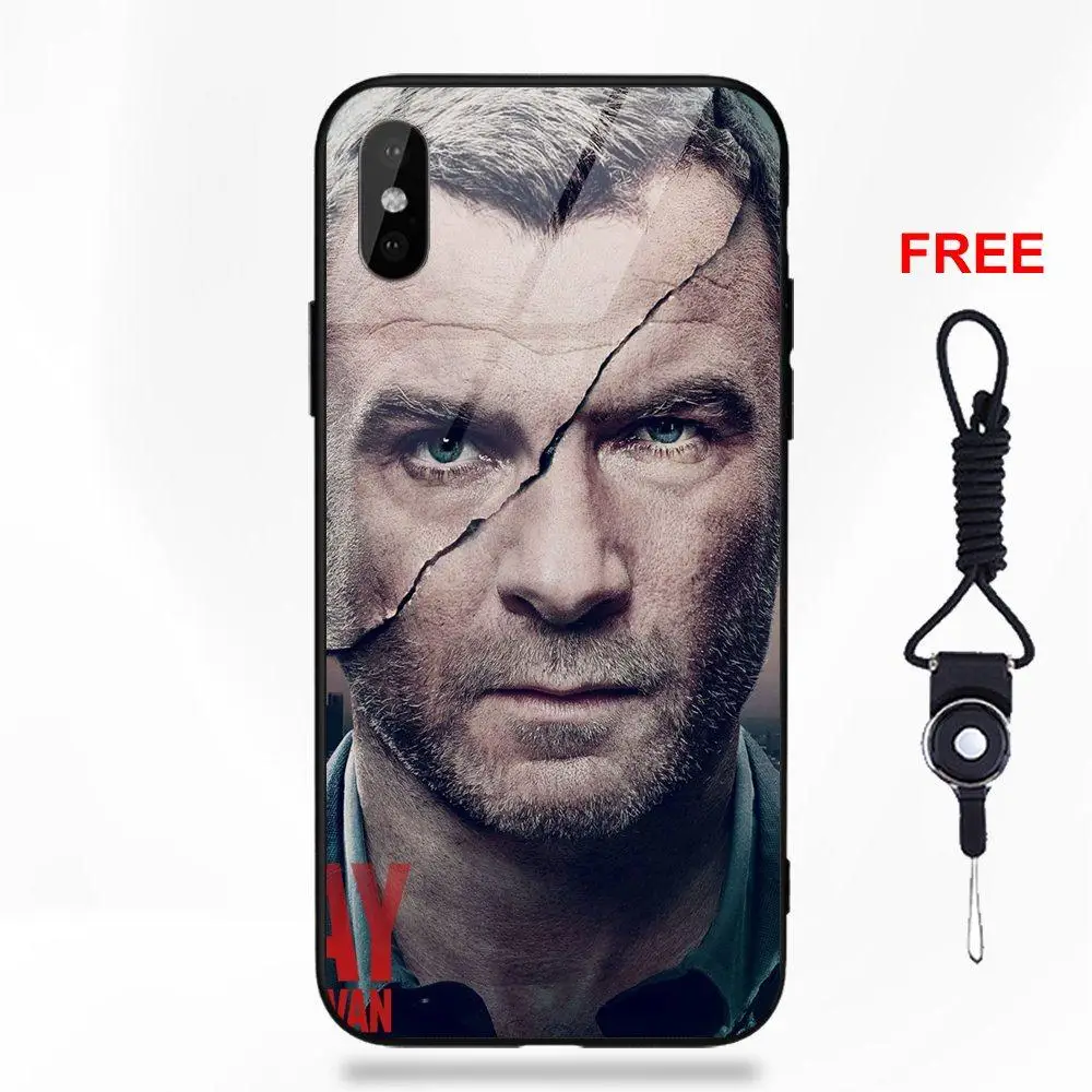 Tmovie Ray Donovan для Apple iPhone 5 5C 5S SE 6 6S 7 8 Plus X XS Max XR Мягкий ТПУ чехол+ закаленное стекло Художественный Онлайн чехол
