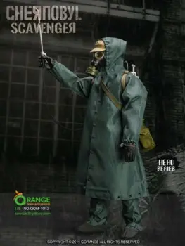 

QORANGE QOTOYS QOM-1012 1/6 Scale Male Solider Chernobyl Scavenger RESCUER Uniform Set for 12''Action Figure Body new Stock