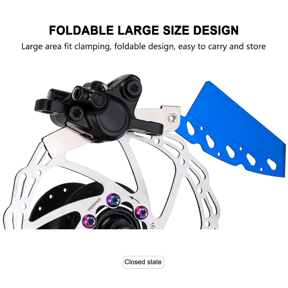 Support frein à disque Aluminium à souder pour vélo