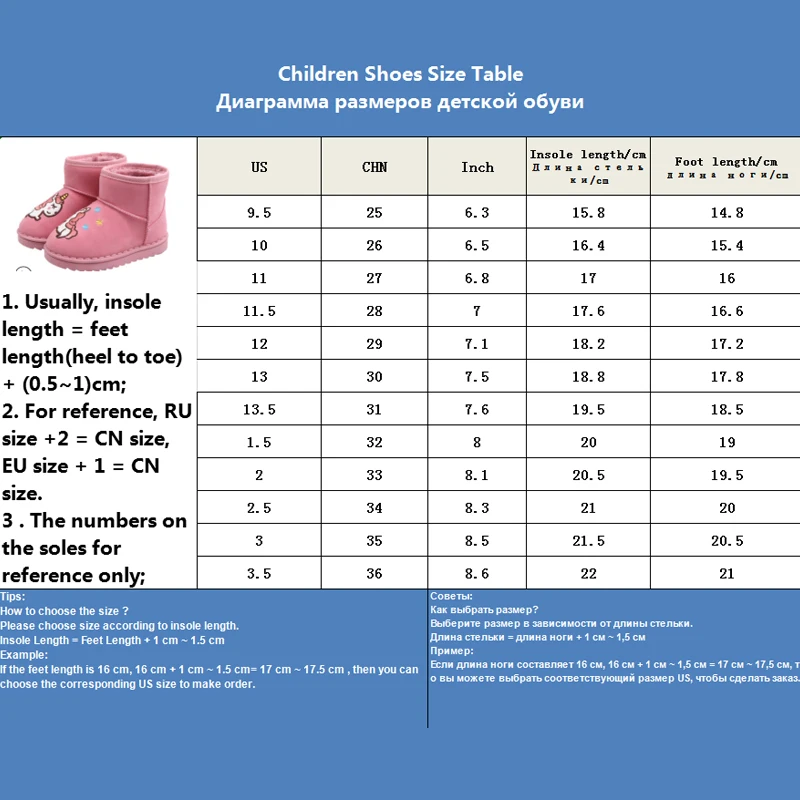 Модные ботинки для девочек; зимние ботинки с единорогом для детей; Новое поступление года; детская зимняя обувь; утепленные ботильоны; кроссовки для девочек и мальчиков