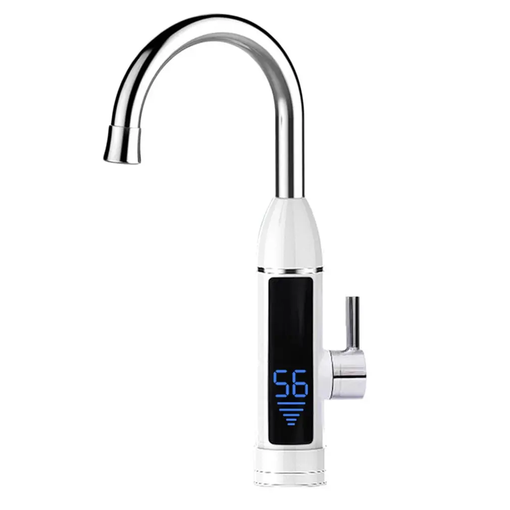 LCD Display Instant Hot Water Tap Digital Electric Faucet 3000W Tankless Kitchen Heater | Обустройство дома