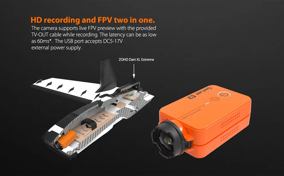 RunCam2 Camera - 4K HD FPV Sports Action Long Range Drone Camera Wing Video Recorder for Quadcopter Accessories 11