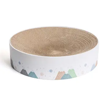 

Cat Scratcher, Scratching Pad, Durable Recyclable Cardboard with Catnip
