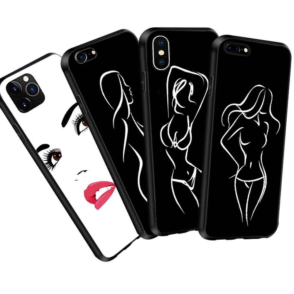 Чехол из ТПУ для iPhone 11 Pro Max X 5S 6 6S XR XS 7 8 Plus чехол Nokia светильник Led силиконовый