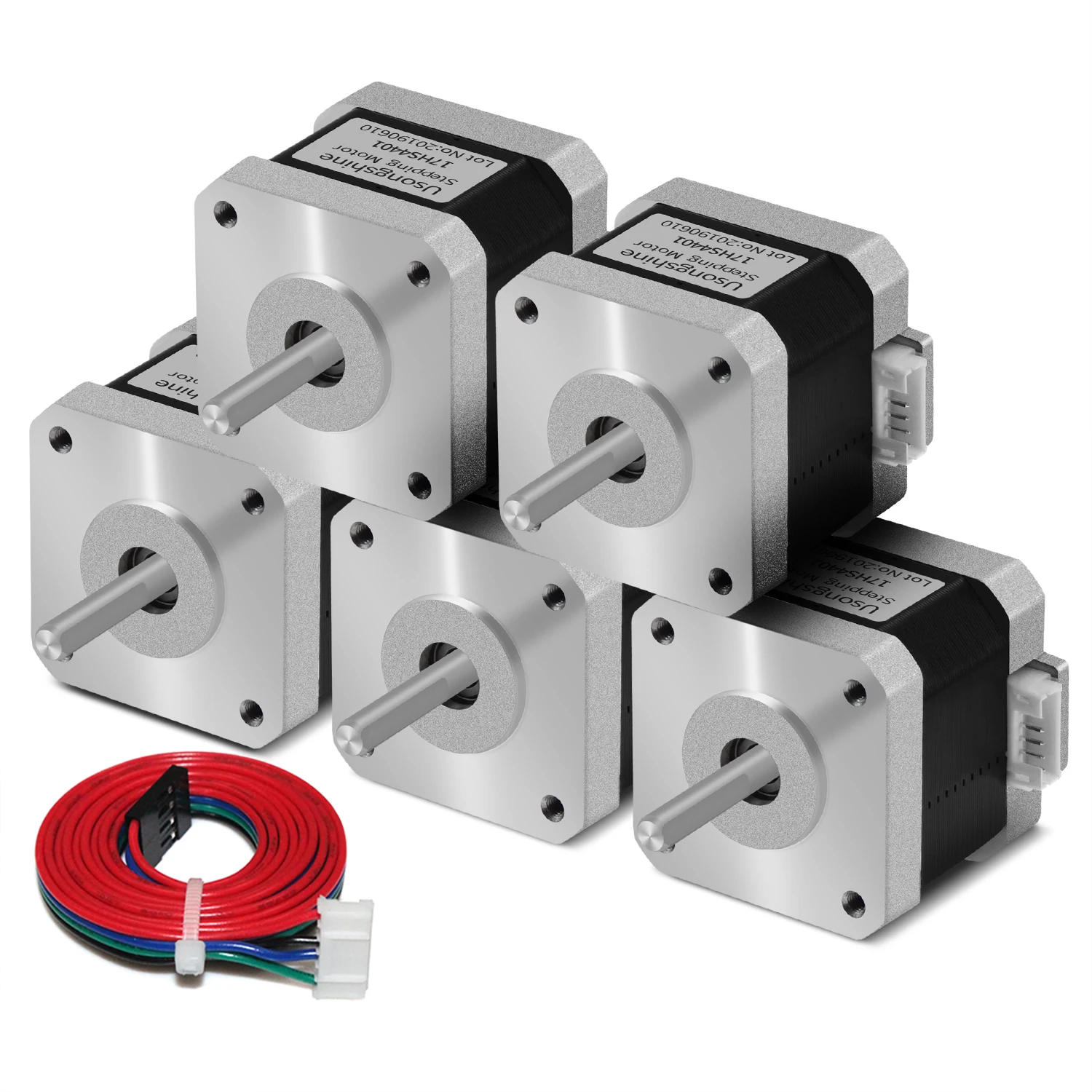 17hs4401 motor 4-lead para impressora 3d cnc gravador