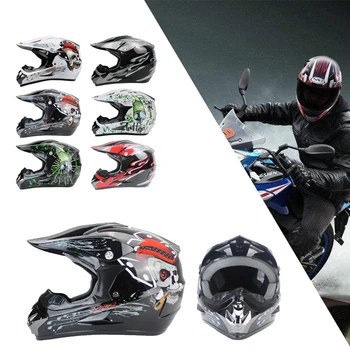 

Durable Motorcycle Helmet Riding Cycling Racing Full Face Comfortable Multi Pattern Safety Hat Craniacea Creativity