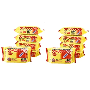 

30Pcs / Pack Dry Mop Replacement Pack Disposable Floor Cleaning Cloth Suitable for A Variety of Floors 10 Packs