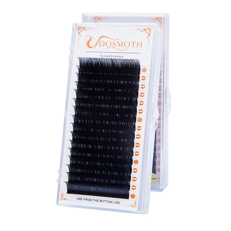 

High quality 16Rows thickness 0.03 to 0.20 Faux mink eyelashes individual eyelash lashes soft eyelash extension False eyelash