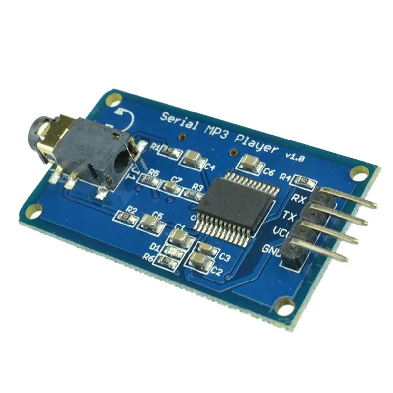 ABKT-YX5300 UART управления Серийный MP3 музыкальный плеер модуль для Arduino/AVR/ARM/PIC