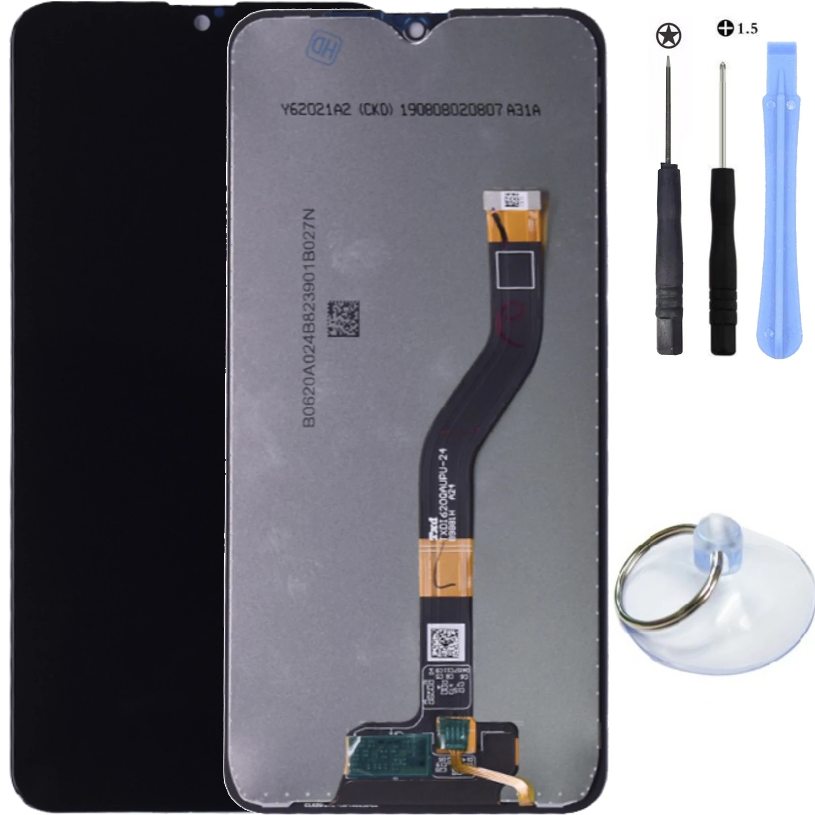 Screen repair Kit for Samsung Galaxy A10 A105F, TFT, BlackMobile Phone
