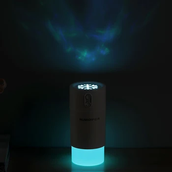 

Mini Air Humidifier Essential Oil Diffuser with USB Led Light and Mini Fan Mist Maker Fogger Electric Car Aroma Diffuser home