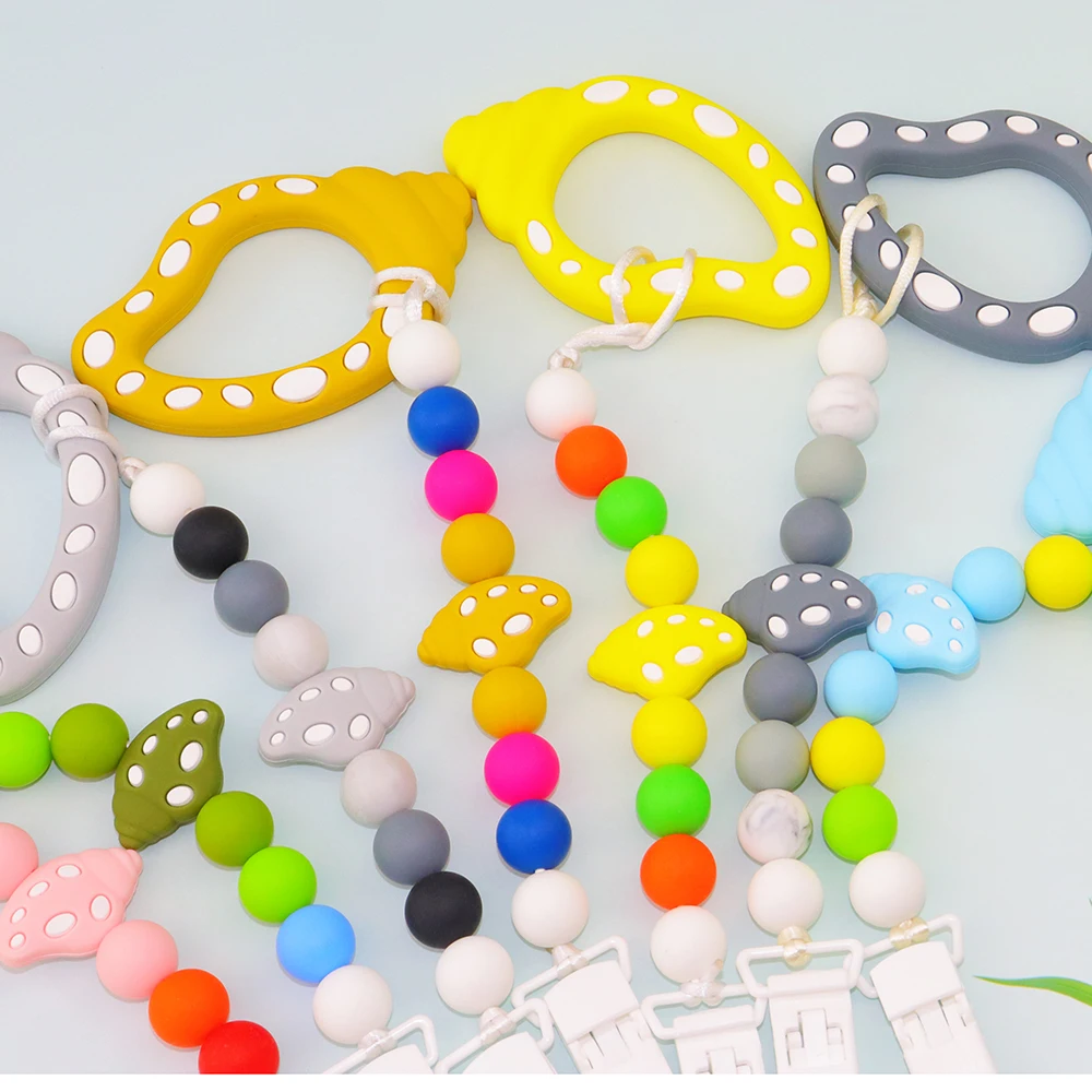 

Aquatic creatures Cute Cartoon Shape Teether Teething Baby BPA Free Silicone Beads More Colorful For Baby Chewable Toys