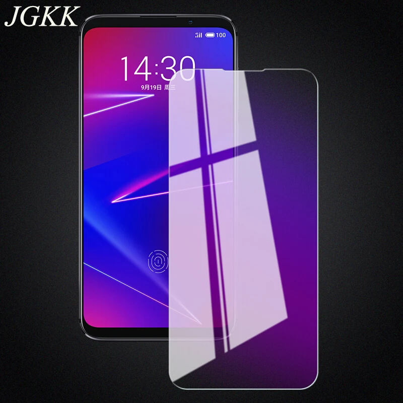 Закаленное стекло JGKK для Meizu 16X 16th 16TH Plus с защитой от синего излучения Защита